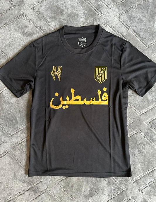 Palestina Trikot Black Gold
